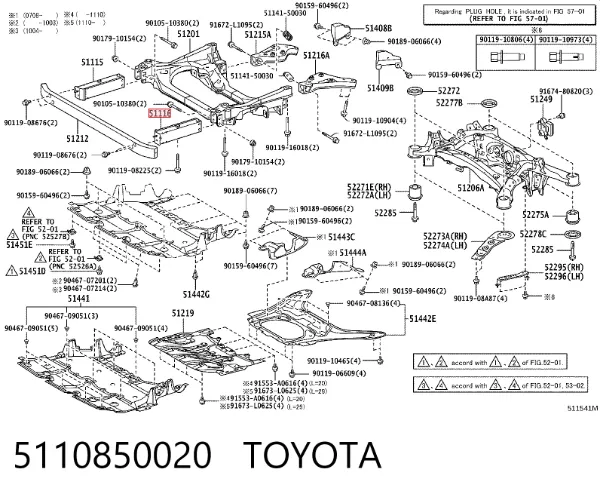  5110850020 Toyota