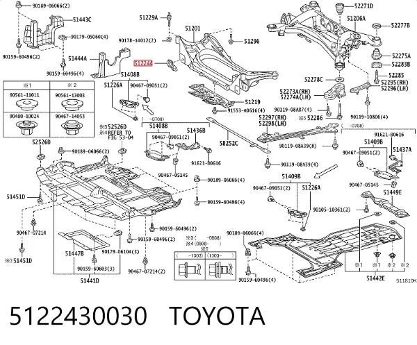  5122430030 Toyota