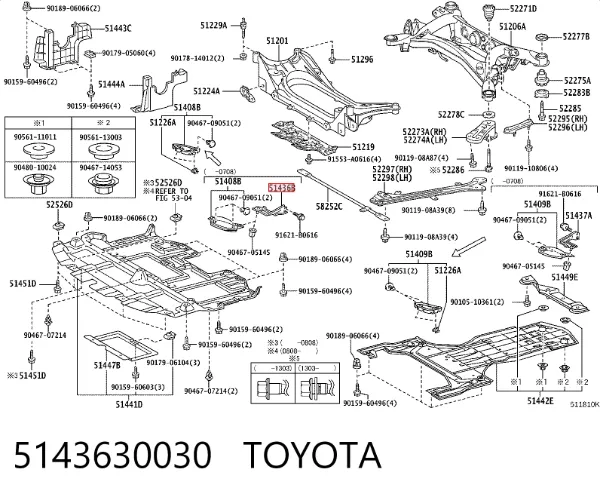  5143630030 Toyota
