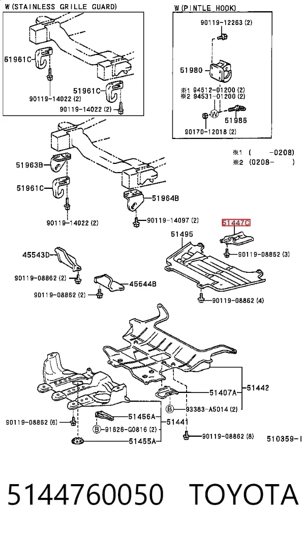  5144760050 Toyota