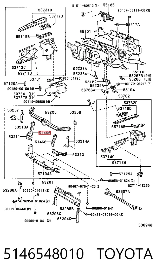 5146548010 Toyota
