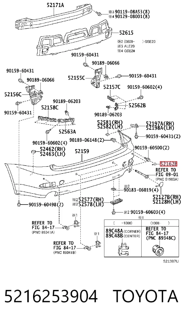  5216253904 Toyota