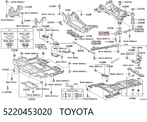  5220453020 Toyota