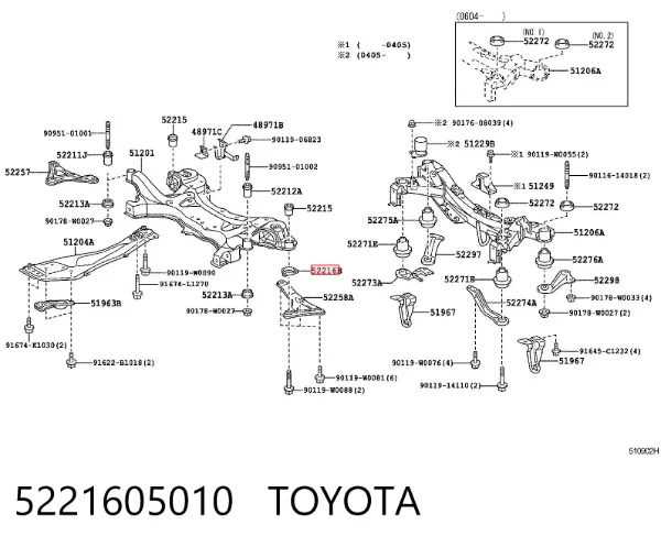  5221605010 Toyota