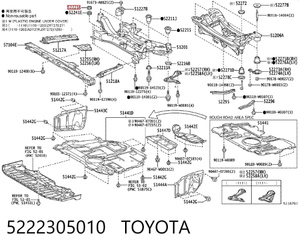  5222305010 Toyota