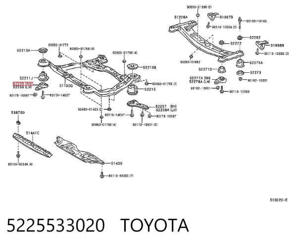  5225533020 Toyota