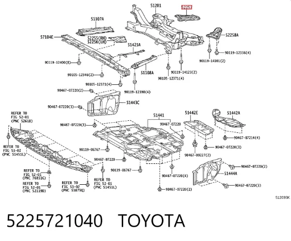  5225721040 Toyota