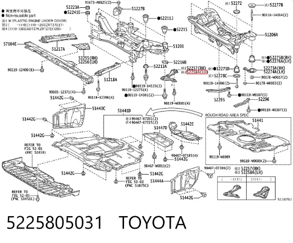  5225805031 Toyota