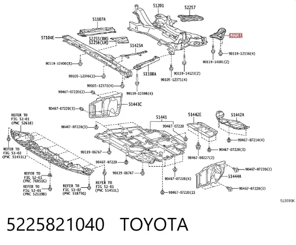  5225821040 Toyota