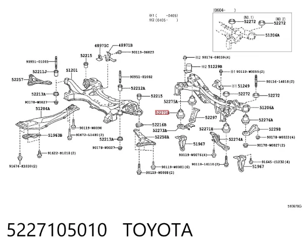  5227105010 Toyota