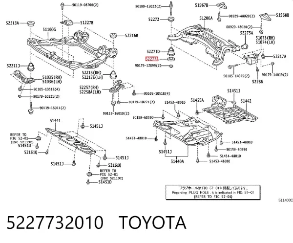  5227732010 Toyota
