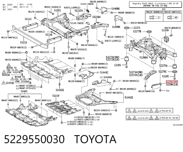  5229550030 Toyota