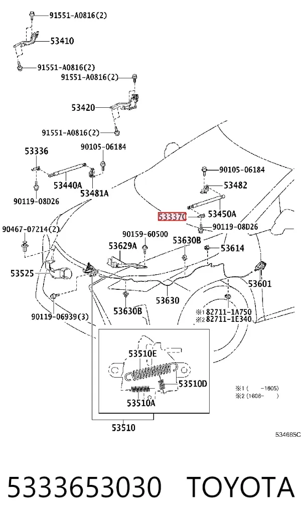  5333653030 Toyota