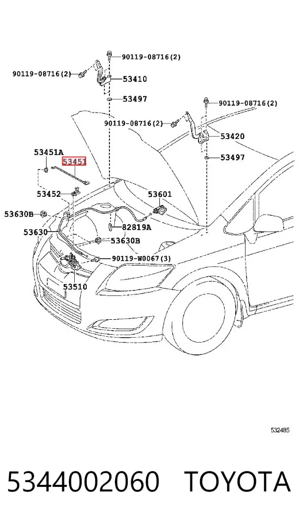  5344002060 Toyota