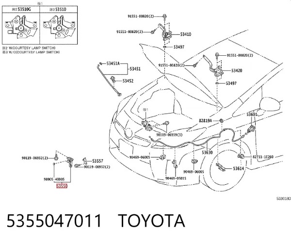  5355047011 Toyota