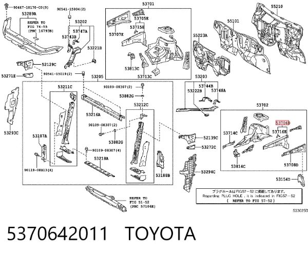  5370642011 Toyota