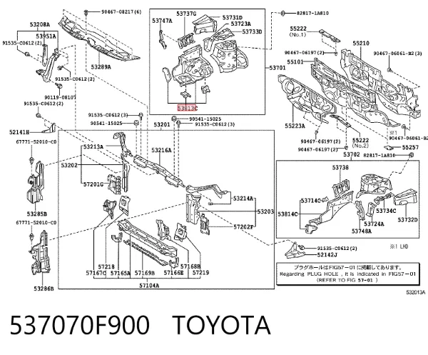  537070F900 Toyota