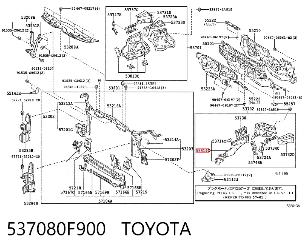  537080F900 Toyota