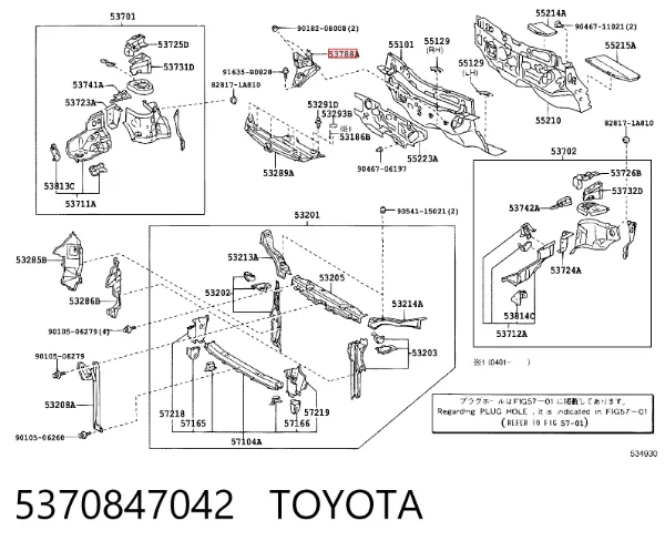  5370847042 Toyota