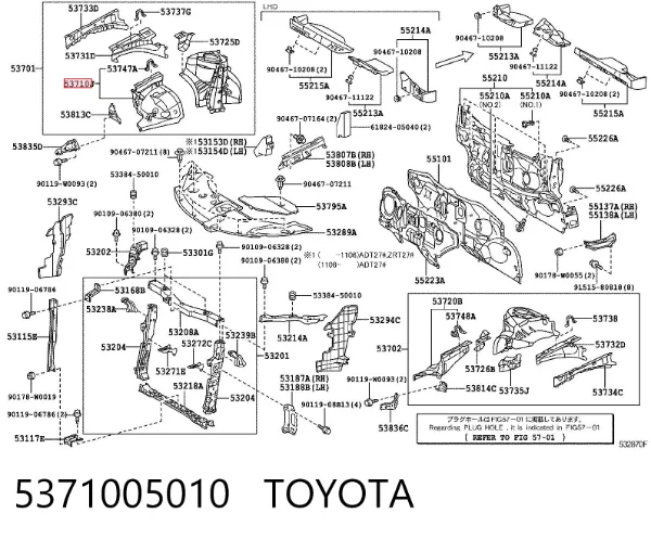  5371005010 Toyota