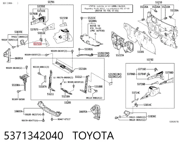  5371342040 Toyota