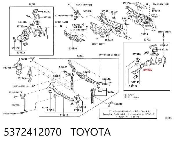  5372412070 Toyota