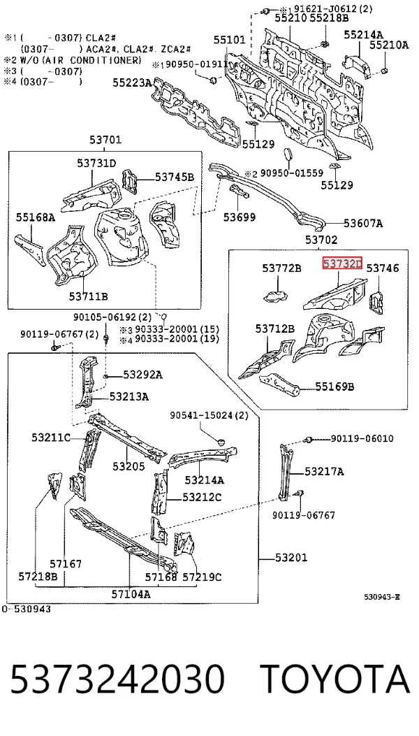  5373242030 Toyota