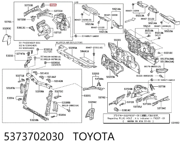  5373702030 Toyota