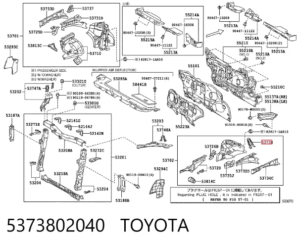  5373802040 Toyota