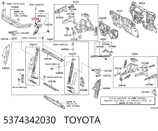  5374342030 Toyota