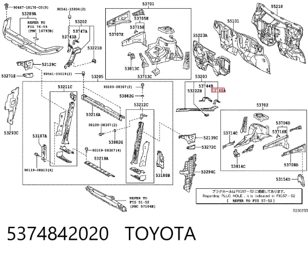 5374842020 Toyota