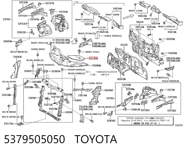  5379505050 Toyota