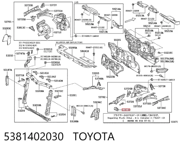  5381402030 Toyota