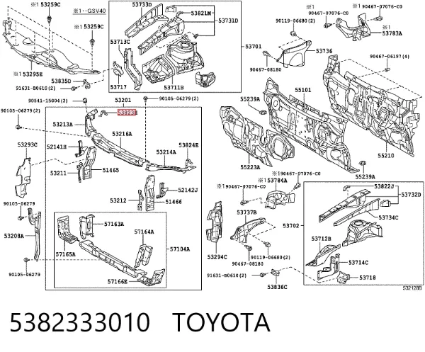  5382333010 Toyota