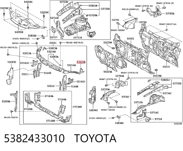  5382433010 Toyota