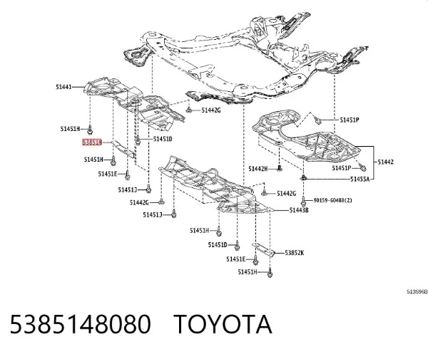  5385148080 Toyota