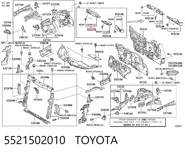  5521502010 Toyota
