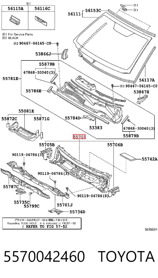  5570042460 Toyota