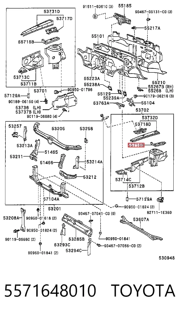  5571648010 Toyota