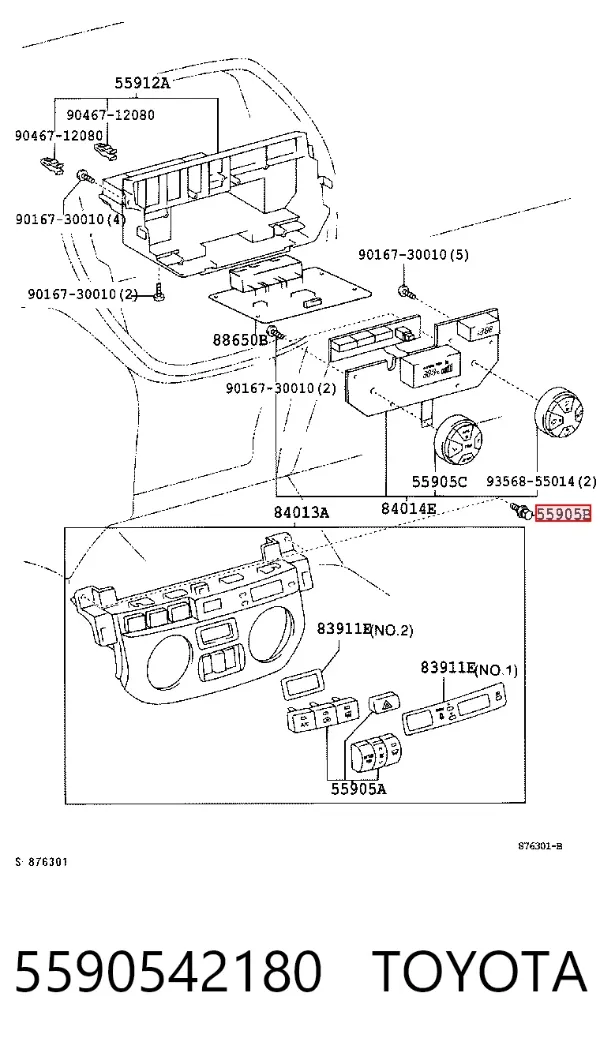  5590542180 Toyota