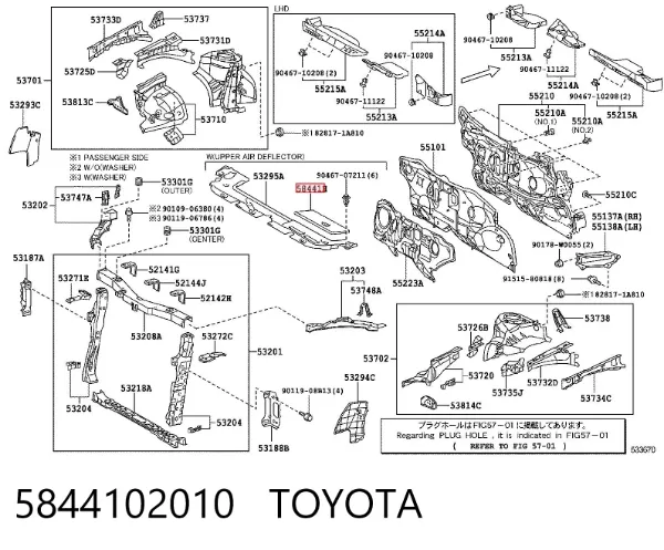  5844102010 Toyota