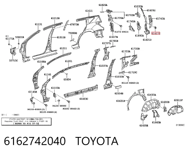  6162742040 Toyota