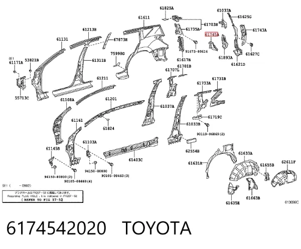  6174542020 Toyota
