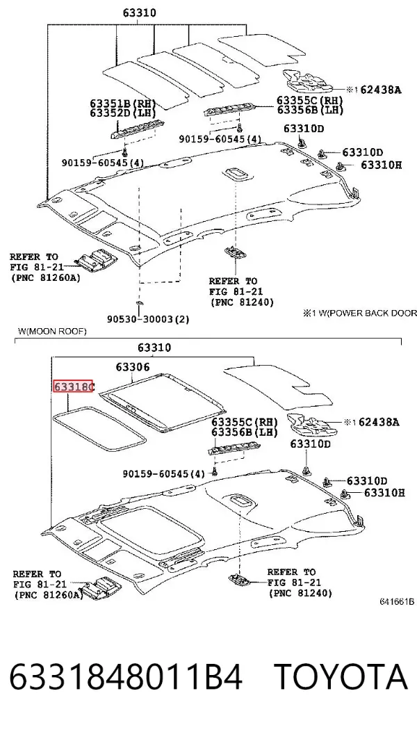  6331848011B4 Toyota