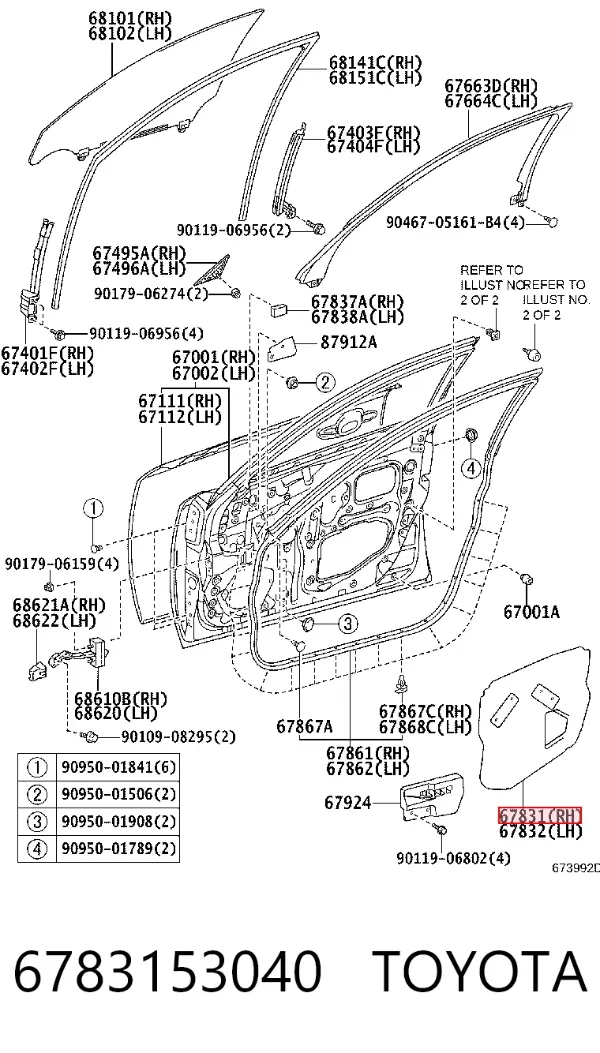  6783153040 Toyota