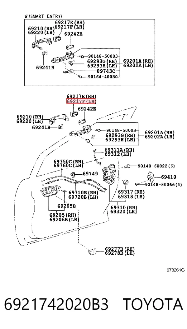  6921742020B3 Toyota