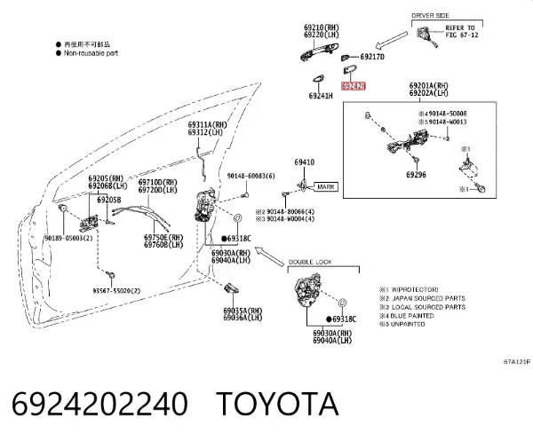 6924202240 Toyota