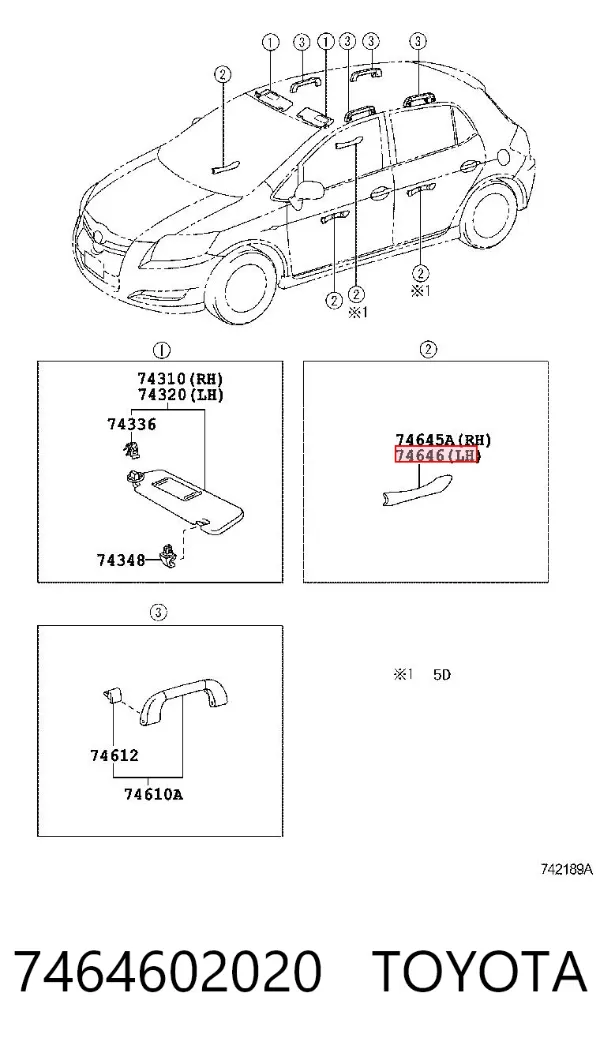  7464602020 Toyota