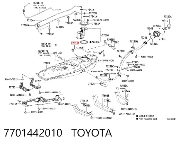  7701442010 Toyota
