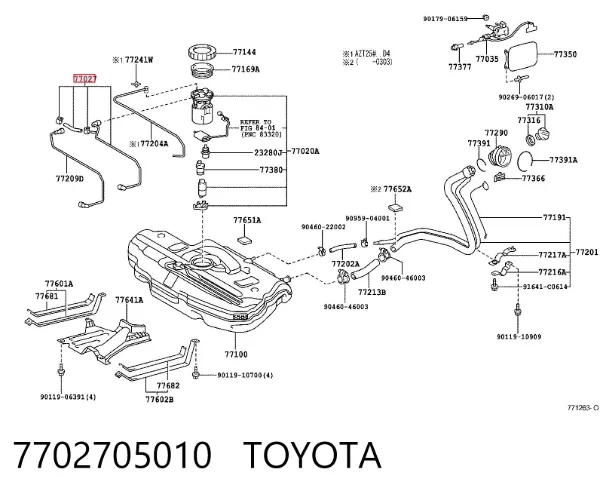  7702705010 Toyota